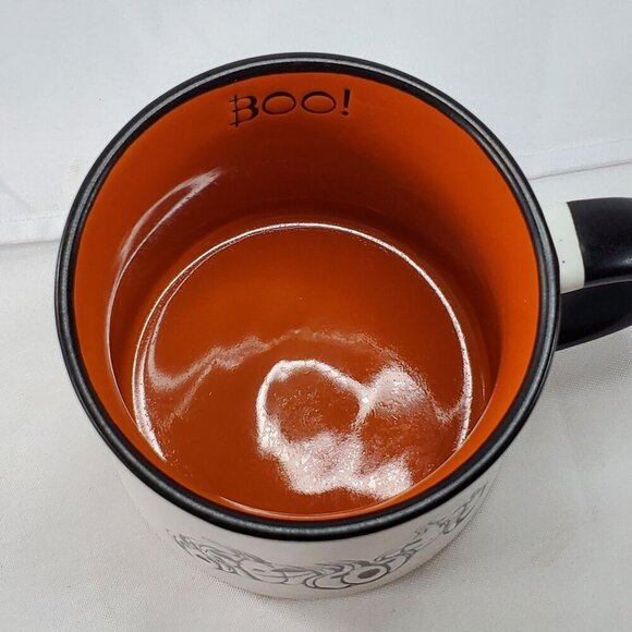 Halloween Pumpkin Jack-o-lantern "Boo!" Mug 16 oz by Global Design Collections - Picture 3 of 7
